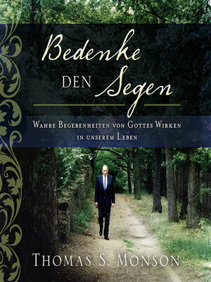 cover image of Bedenke den Segen